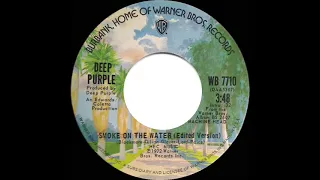 1973 HITS ARCHIVE: Smoke On The Water - Deep Purple (a #2 record--mono 45 version)