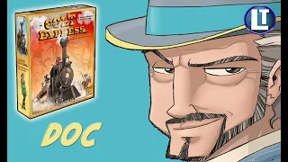 COLT EXPRESS / DOC Character / Board game playthrough / DIGITAL Version