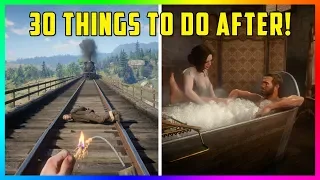 30 Things To Do After You Beat Red Dead Redemption 2!