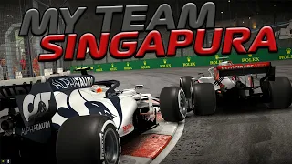 F1 2020 - MY TEAM - GP DE SINGAPURA 50% - SERIA CÔMICO SE NÃO FOSSE TRÁGICO! - EP 193