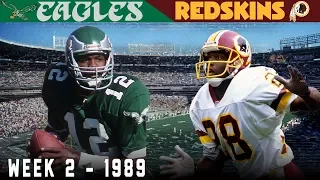 Cunningham 's Capitol City Comeback! (Eagles vs. Redskins, 1989) | NFL Vault Highlights