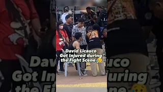 𝐃𝐚𝐯𝐢𝐝 𝐋𝐢𝐜𝐚𝐮𝐜𝐨 😥 Got injured during the Fight Scene.. ᴄᴛᴛᴏ #DavidLicauco #Barda #filay #monding