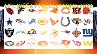 FREE NFL PICKS & PREDICTIONS 2022 WEEK 7