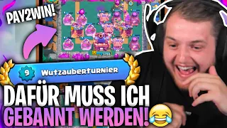 😂🤯 VÖLLIGE ESKALATION im PAY2WIN WUTZAUBER TURNIER! | Wir ENTDECKEN das absolute OP DECK!