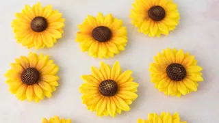 Fondant Sunflowers 🌻🌻🌻