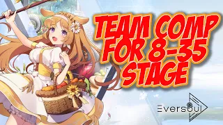 EVERSOUL [Global] - My Team Comp on 8-35 Stage