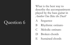 Mad T-shirt listening quiz: melody articulation tempo rhythm