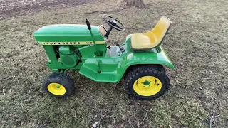 1968 John Deere 110 Side Tag