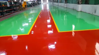 Beautiful EPOXY on shopfloor