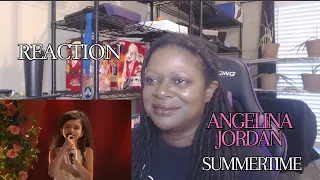 First Time Hearing Angelina Jordan - Summertime | Reaction