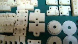 3d printing demo - plastic parts