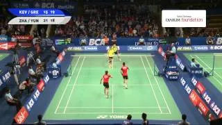 Zhang Nan / Zhao Yunlei (CHINA) VS Kevin Sanjaya S. / Greysia Polii (INDONESIA)