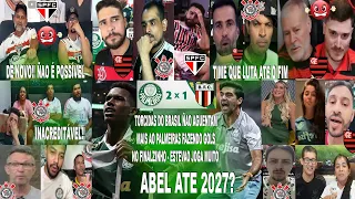 TORCIDAS DO BRASIL AO PALMEIRAS O TIME DO PACTO APÓS VERDAO 2X1 BOTAFOGO E COM ABEL ATE 2027?