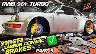 Carbon Ceramic brakes on my 964 Turbo RWB Porsche 911 - Part 3