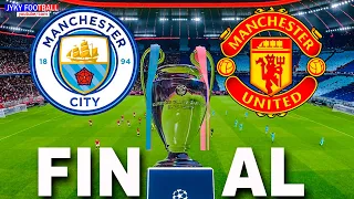 Manchester City vs Manchester United FINAL 2022 - UEFA Champions League efootball - PES Gameplay PC