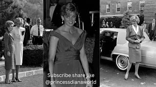 Princess DIANA 90'80s Most ICONIC Fashion Dresses || Princess of Wales @princessdianaworld