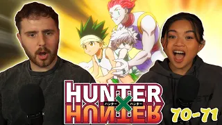 WILD DODGEBALL FINALE!!- Hunter X Hunter Episode 70 + 71 REACTION + REVIEW!