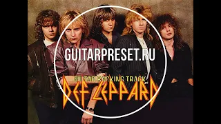 Def Leppard - Pour Some Sugar on Me GUITAR BACKING TRACK WITH VOCALS!