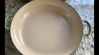 How to clean Dutch oven / Le Creuset without soap or bleach