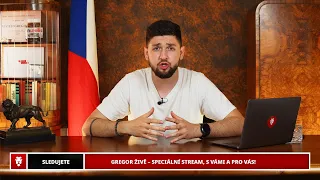 SPECIÁLNÍ STREAM - S Vámi a pro Vás! Gregor ŽIVĚ #71