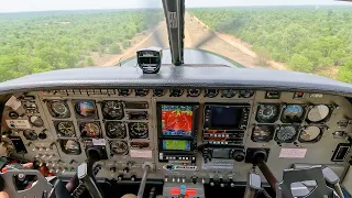 C208 Caravan - bush flying in Africa!