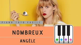 NOMBREUX - ANGELE - PIANO TUTO FACILE