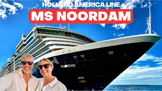 Holland America Line’s MS Noordam - The PERFECT sized cruise ship? Guided Ship Tour 2023