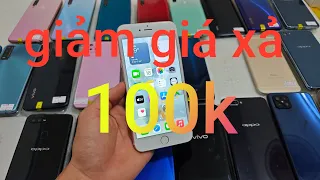 giảm toàn bộ điện thoại từ 100k iPhone Samsung oppo vivo Xiaomi cấu hình cao ram 12gb 256gb 512gb