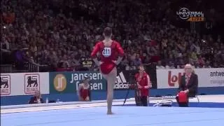 Aliya Mustafina RUS FX 2013 Antwerp World AA