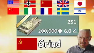 Grind All Nations Tech Tree 💀 USSR 💀 Part 2