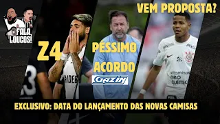 CORINTHIANS NO Z4 | PARCERIA| INTERESSE EM WESLEY | LANÇAMENTO DAS NOVAS CAMISAS | CÁSSIO E PAULINHO