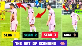 Lionel Messi Amazing Vision & Awareness against Nashville | Messi Art of Scanning the Pitch 👽🐐