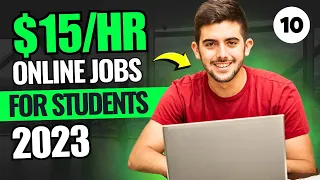 10 Online Jobs that Pay $15 per hour or More for Students in 2023