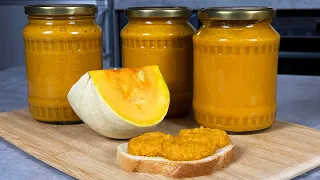 Зимой отрыли баночку и все ахнули как вкусно: икра из тыквы, вкусно как в детстве!