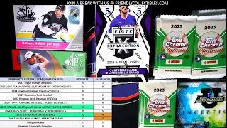 NEW 2023 Topps Chrome Platinum is Here! Hop into great breaks with us @ FriendlyCollectibles.com