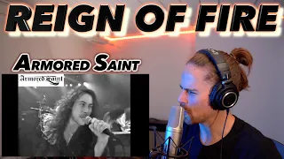 Armored Saint - Reign Of Fire FIRST REACTION! (livestream 18/06/2023)