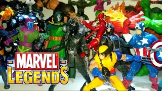 Marvel legends/ Creating a Hero's Vs Villain's Display!! 2021!!