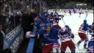 OT goals from the NY Rangers in Game 5 and 7