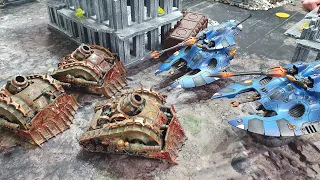 Craftworld Eldar vs Death Guard, tournament practice, Warhammer 40k battle report