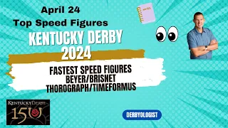 Kentucky Derby 2024 Fastest Speed Figures