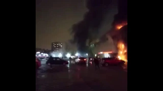 Пожар в Рио