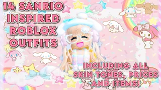 ꒰ 🤍 ꒱ 14 Sanrio and San-X Inspired Roblox Outfits !! ₊˚⊹♡🎀