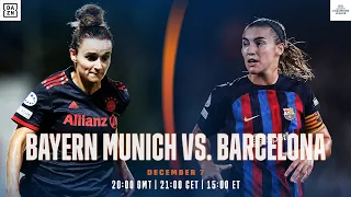 FC Bayern München - FC Barcelona | UEFA Women's Champions League, Spieltag 4 Ganzes Spiel