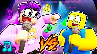 We Became The #1 RAPPER In ROBLOX RAP BATTLE SIMULATOR!? (MAX LEVEL UNLOCKED!)