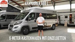 VANTOURER 600 L | CamperVan mit Dieselheizung und Einzelbetten auf 5,99 m