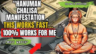 ✨POWERFUL MANIFESTATION METHOD In Hanuman Chalisa~100% Works For Me!