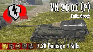 VK 90.01 (P)  |  7,2K Damage 4 Kills  |  WoT Blitz Replays