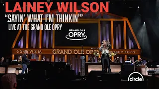 Lainey Wilson - Sayin' What I'm Thinkin' | Live At The Grand Ole Opry