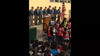 "You're a Grand Old Flag" performed by Ms. Maldonado's first grade class 11/12/14