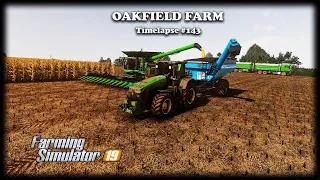 Making ccm from corn, selling meat produces & brandy, plowing | Oakfield farm | FS19 Timelapse #143